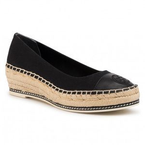 Tory Burch Color-Block Espadrilles Wedge